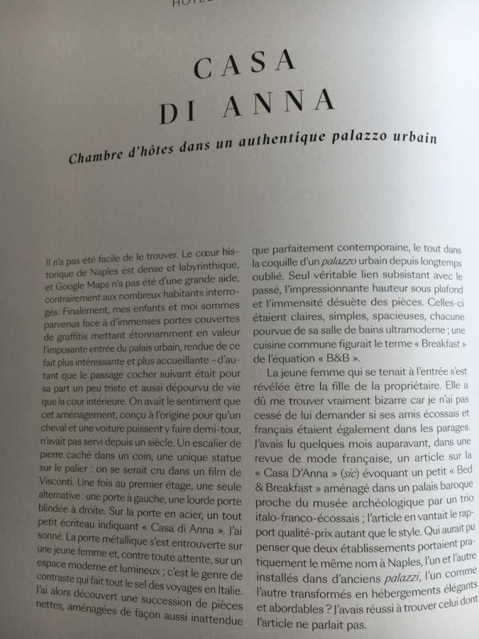 Alojamento de Acomodação e Pequeno-almoço A Casa Di Anna Nápoles
